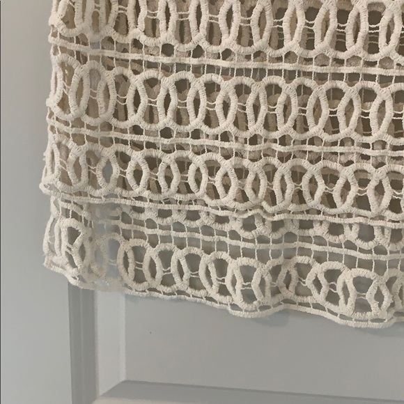 SALE!✅CROCHETED CAP-SLEEVED COVER-UP - Picture 3 of 6